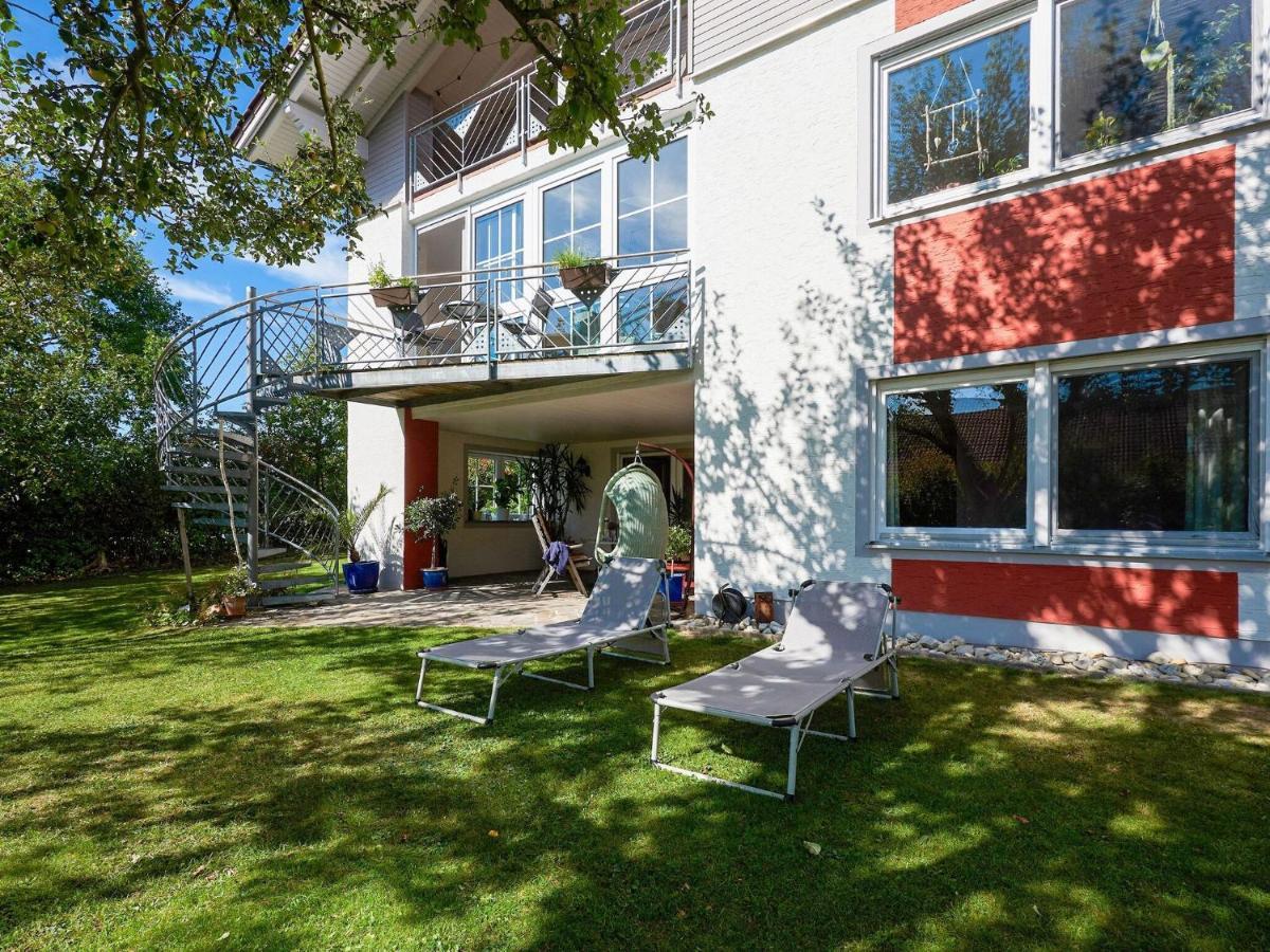 Nice Flat With Sauna Covered Terrace Garden And Tree House For Children Zandt Exteriör bild