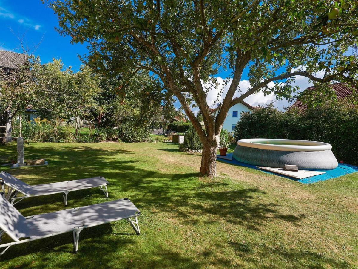 Nice Flat With Sauna Covered Terrace Garden And Tree House For Children Zandt Exteriör bild