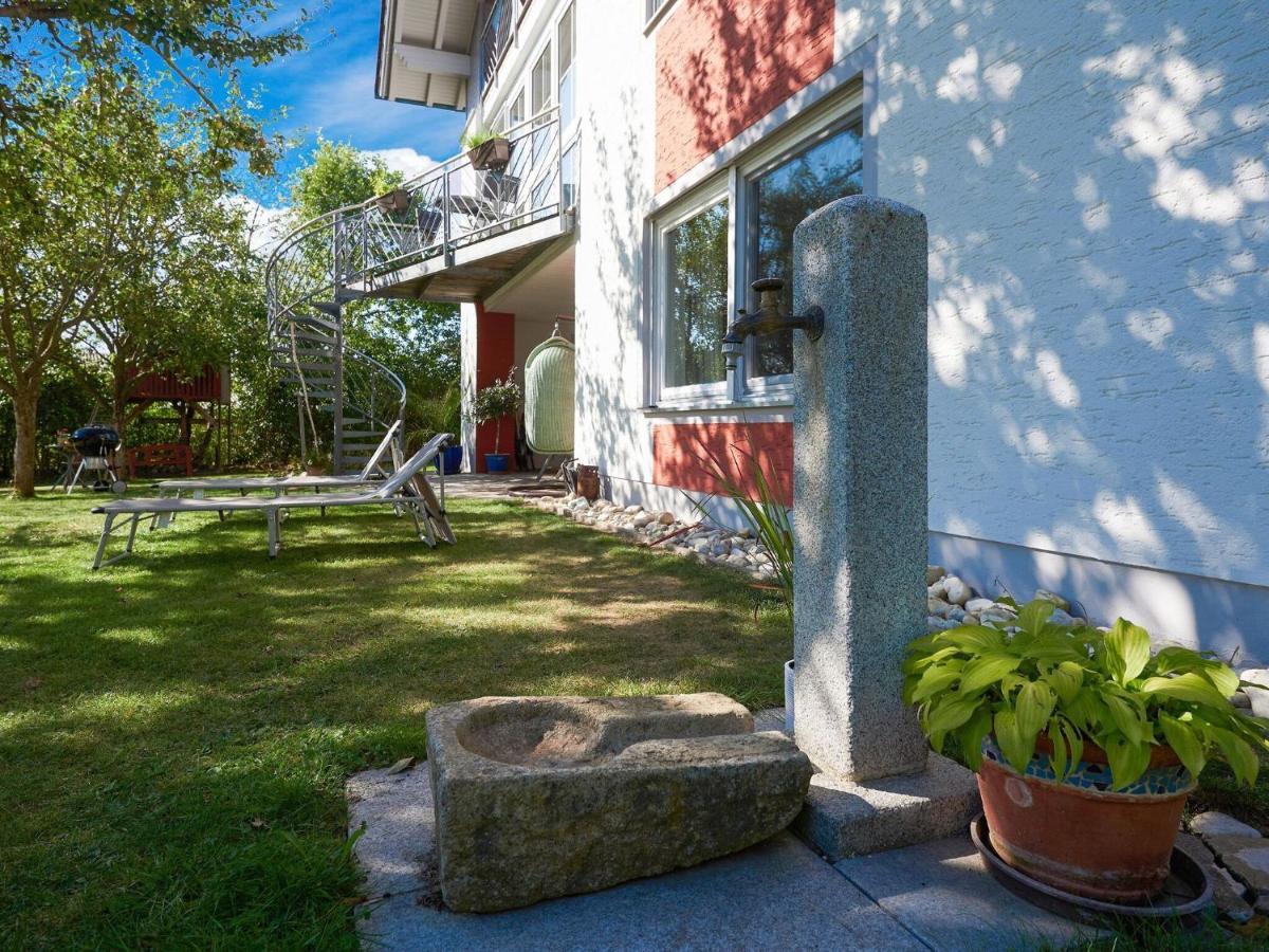 Nice Flat With Sauna Covered Terrace Garden And Tree House For Children Zandt Exteriör bild